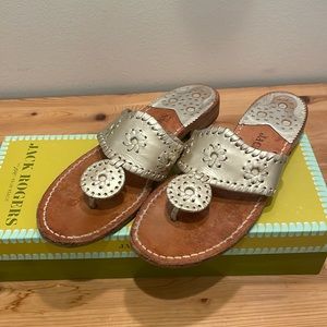 Jack Rogers Navajo Metallic Sandals